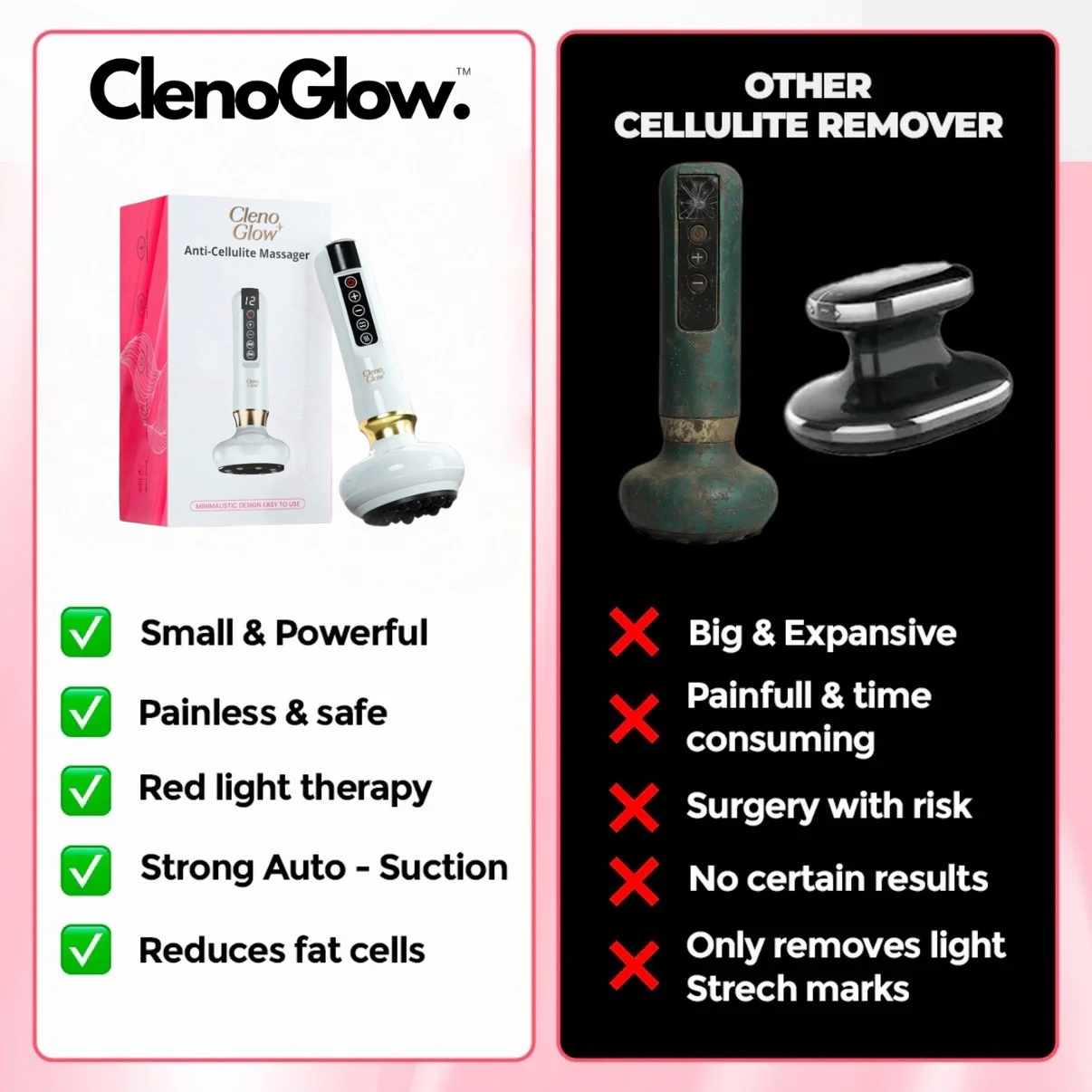 ClenoGlow Fit Cellulite Massager